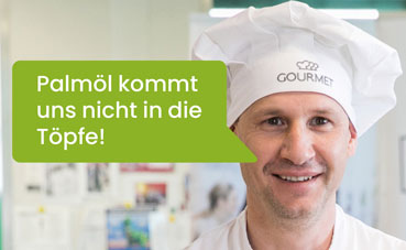 Koch sagt: Palmöl kommt uns nicht in die Töpfe!